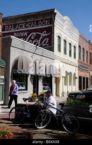 Centro citta' proprietà Fernandina Beach Amelia Island Florida USA Foto Stock