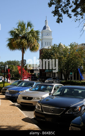 Fernandina Beach Amelia Island Florida USA downtown main street Foto Stock