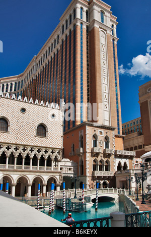 Il Venetian Hotel Las Vegas Foto Stock