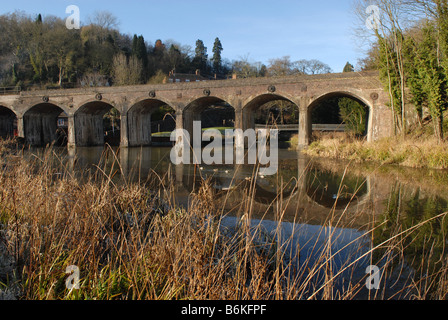 Forno superiore in piscina a Coalbrookdale TELFORD SHROPSHIRE Foto Stock