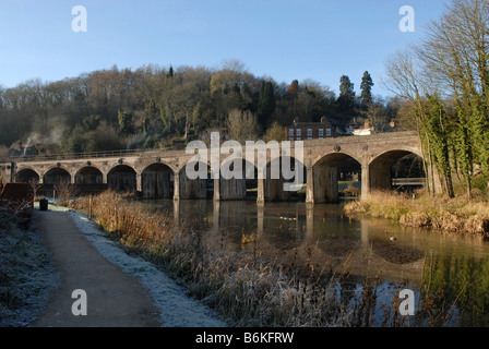 Forno superiore in piscina a Coalbrookdale TELFORD SHROPSHIRE Foto Stock