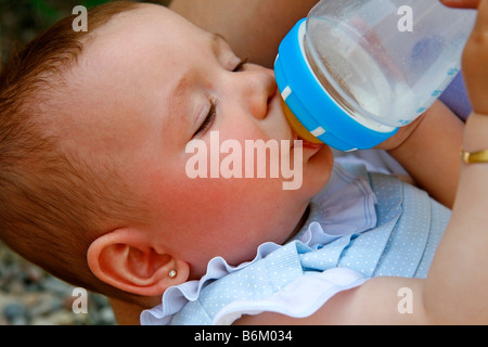 Ragazza del bambino Foto Stock