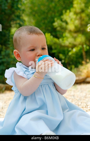 Ragazza del bambino Foto Stock