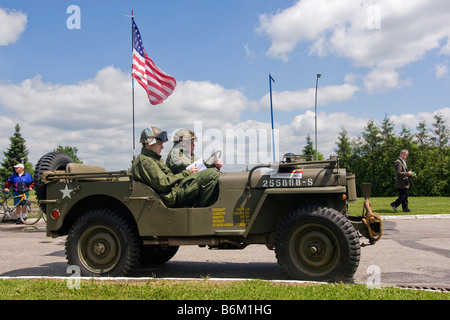 WW2 Ford Jeep Willys Foto Stock