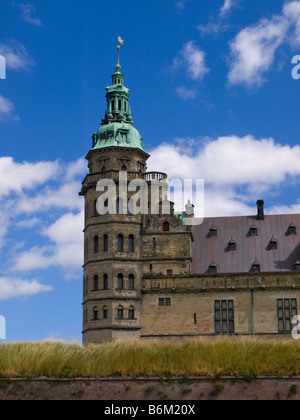 Kronborg Slot, il Borgo Castello a Helsingør, Danimarca. Foto Stock