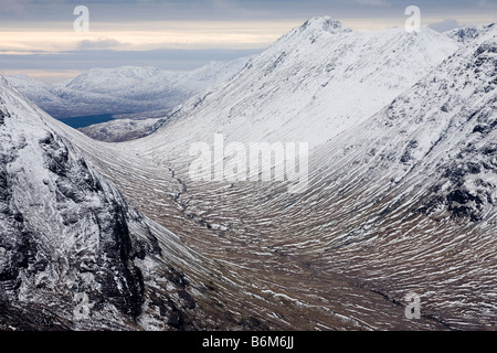 Lairig Gartain, Glen Coe, Scozia Foto Stock