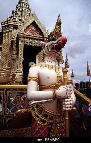 La tradizione tailandese ,decorativi Royal pira funeraria di Thai Principessa Galyani Vadhana , Sanam Luang ,Bangkok , Thailandia Foto Stock