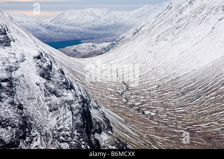 Lairig Gartain, Glen Coe, Scozia Foto Stock