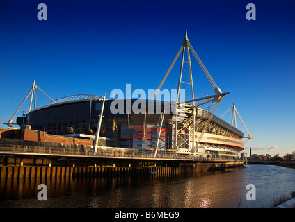 Millennium Stadium di Cardiff Galles del Sud, Regno Unito Foto Stock