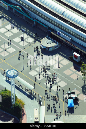 JR Sakuragicho stazione (antenna), Yokohama JP Foto Stock