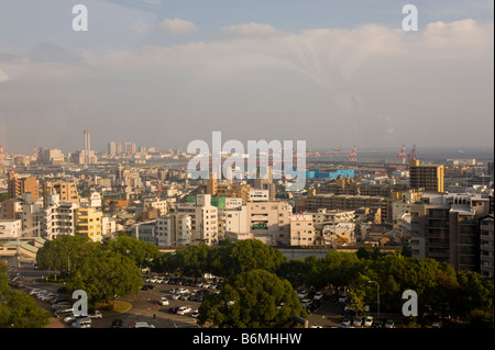 Vista di Kobe, Giappone. Foto Stock