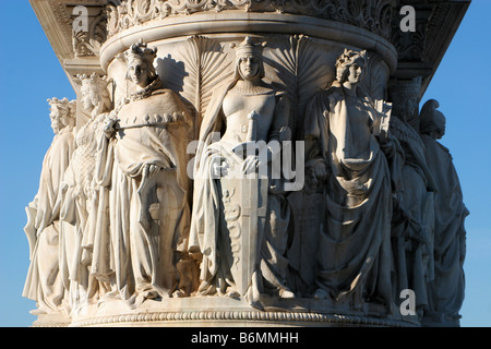 Roma - statua da Vitorio Emanuel landmark Foto Stock