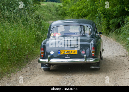 Mercedes Benz W121 - 1959, prova su strada della concorrenza, dirt-track Foto Stock