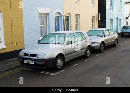 gelide automobili Foto Stock