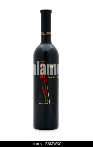 La Bulgaria pamidovo mavrud 2001 vino rosso secco rosso rubino scuro di frutta di bosco spezie erbe fresche retrogusto lungo Foto Stock