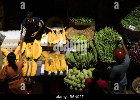 Mercato Centrale di Port Louis Isola Maurizio Foto Stock