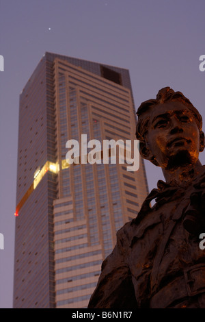 Chinas economia continua è veloce economia in via di sviluppo le lotte con la crescita e la rapida modernizzazione tra la crisi economica Foto Stock