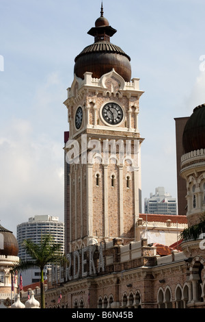 Palazzo Sultano Abdul Samad (piazza Merdeka, Kuala Lumpur) Foto Stock