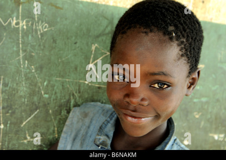 Ragazzo in salima, Malawi Foto Stock