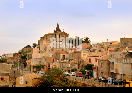 Forza d'Agro nella Sicilia orientale Italia Foto Stock