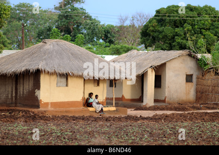 Rurale scena vicino salima malawi Foto Stock