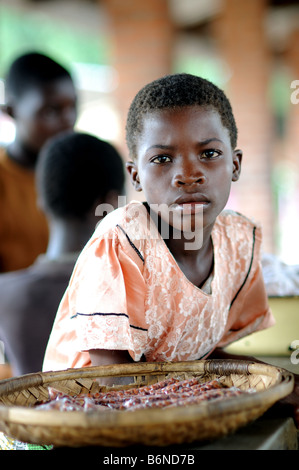 Ragazzo in salima malawi Foto Stock