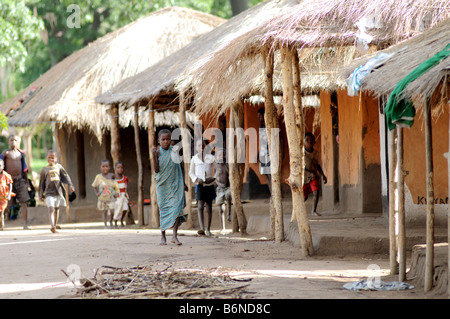 Rurale scena vicino salima malawi Foto Stock