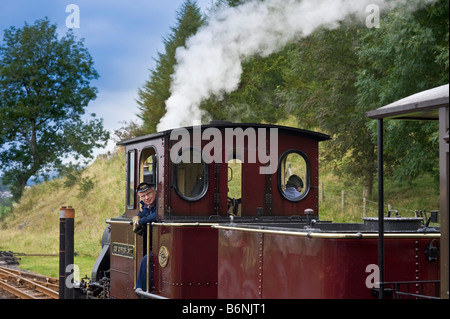 Il brecon ferrovia di montagna stazione pant merthy tydfil powys Wales UK GB UE Foto Stock