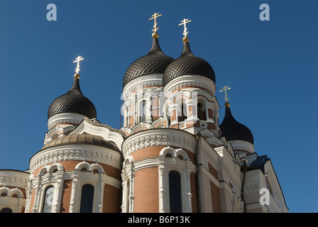 Alexander Nevsky Chiesa Tallinn Estonia Foto Stock