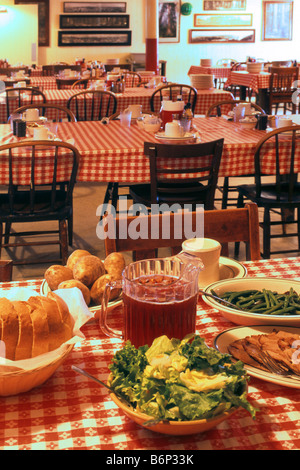 Samoa Cookhouse ultime lumber camp cookhouse Samoa Penisola Humboldt County in California Foto Stock