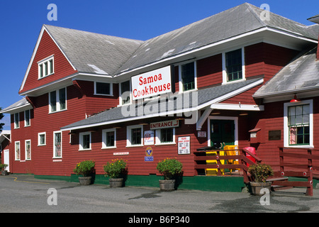 Samoa Cookhouse ultimo lumbercamp cookhouse Samoa Humboldt County in California Foto Stock