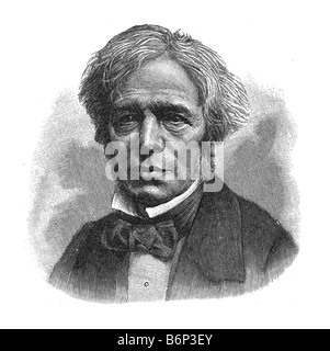 Michael Faraday, 22. Settembre 1791 Newington Butts vicino a Londra - 25. Agosto 1867 vicino a Hampton Court Foto Stock