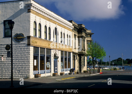 Città Vecchia Eureka Humboldt County in California Foto Stock