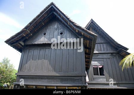 Rumah Minang noto anche come una vera e propria casa Minangkabau in Seremban, Malaysia Foto Stock