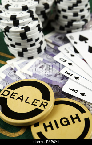 Poker Foto Stock