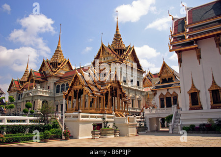 Il Grand Palace a Bangkok in Tailandia del sud-est asiatico Foto Stock