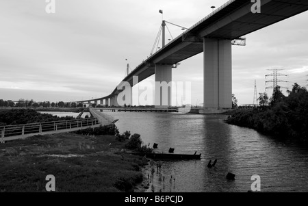 Westgate Bridge in Melbourne, Australia Foto Stock