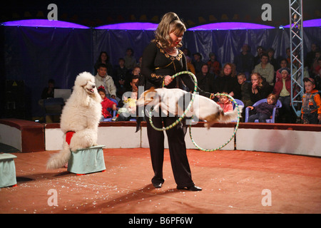 Circus chapiteau Mosca Russia Foto Stock