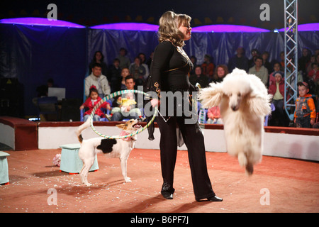 Circus chapiteau Mosca Russia Foto Stock