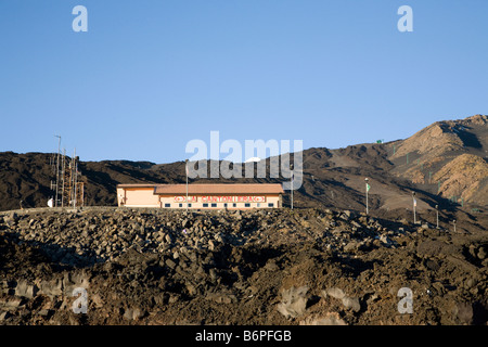 Uno del cratere del vulcano Etna, Sicilia Foto Stock