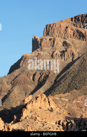 Montana Guajara nel parco nazionale di Las Canadas del Teide Tenerife Isole Canarie Spagna Foto Stock