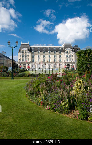 Grand Hotel a Cabourg, Calvados, Normandia, Francia Foto Stock