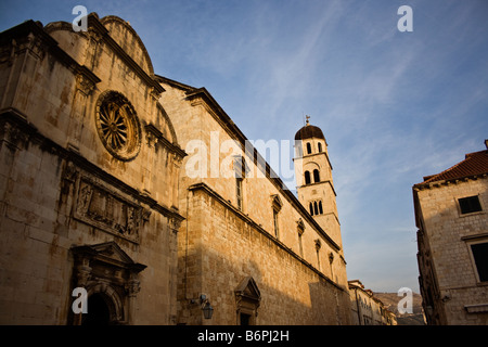 Monastero Francescano sul Stradun, Dubrovnik, Croazia Foto Stock