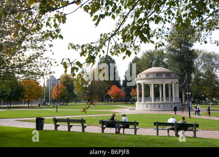 Parkman Bandstand a Boston Common Foto Stock