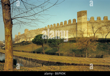 Mura di Cittadella Veneto Italia Foto Stock