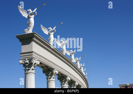 Statue vicino a Caesar's Palace, la striscia di Las Vegas, Nevada Foto Stock