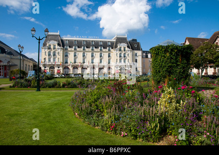 Grand Hotel a Cabourg, Calvados, Normandia, Francia Foto Stock