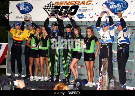 Corse ALMS Road America 2008 Foto Stock