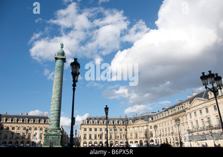 Place Vendome, Parigi, Francia, Europa Foto Stock