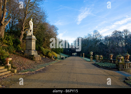 Avenham/Miller Park Preston Foto Stock